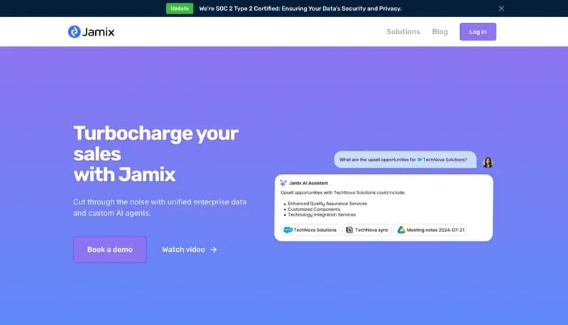 Jamix screenshot