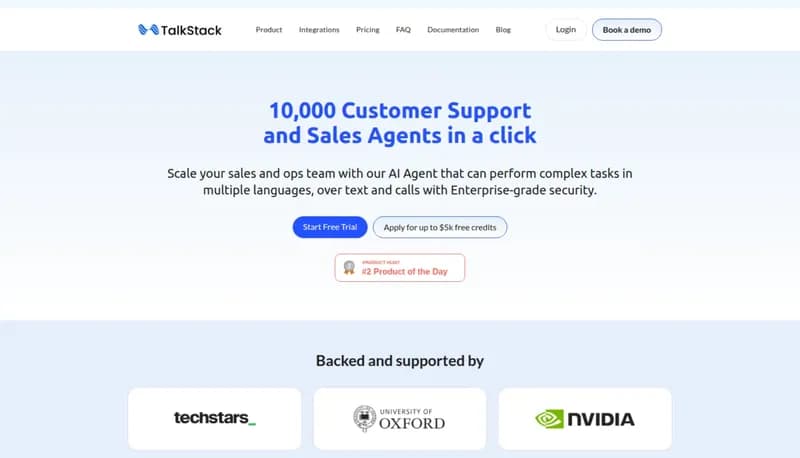 TalkStack AI screenshot