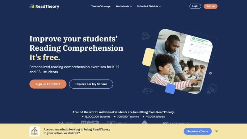ReadTheory screenshot