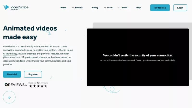 VideoScribe screenshot