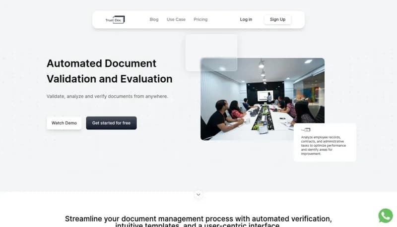 TrustDoc screenshot