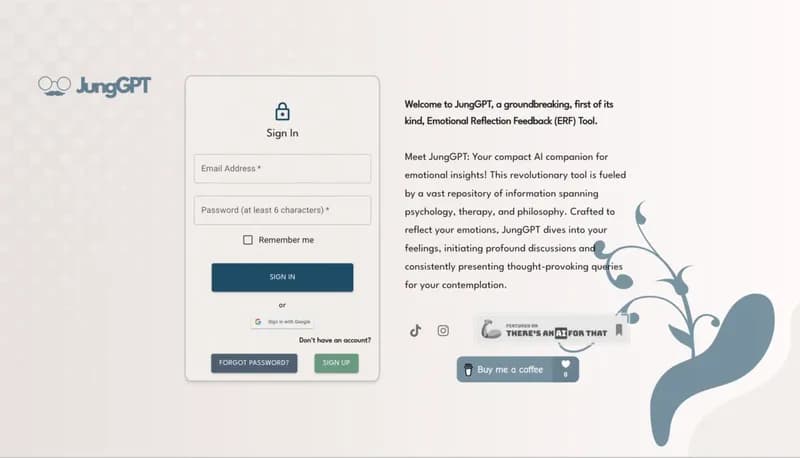 Jung GPT screenshot