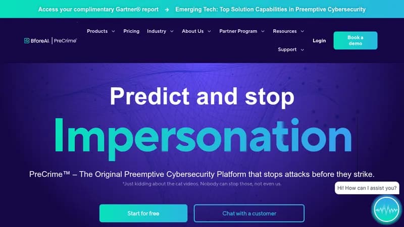 bforeai precrime website