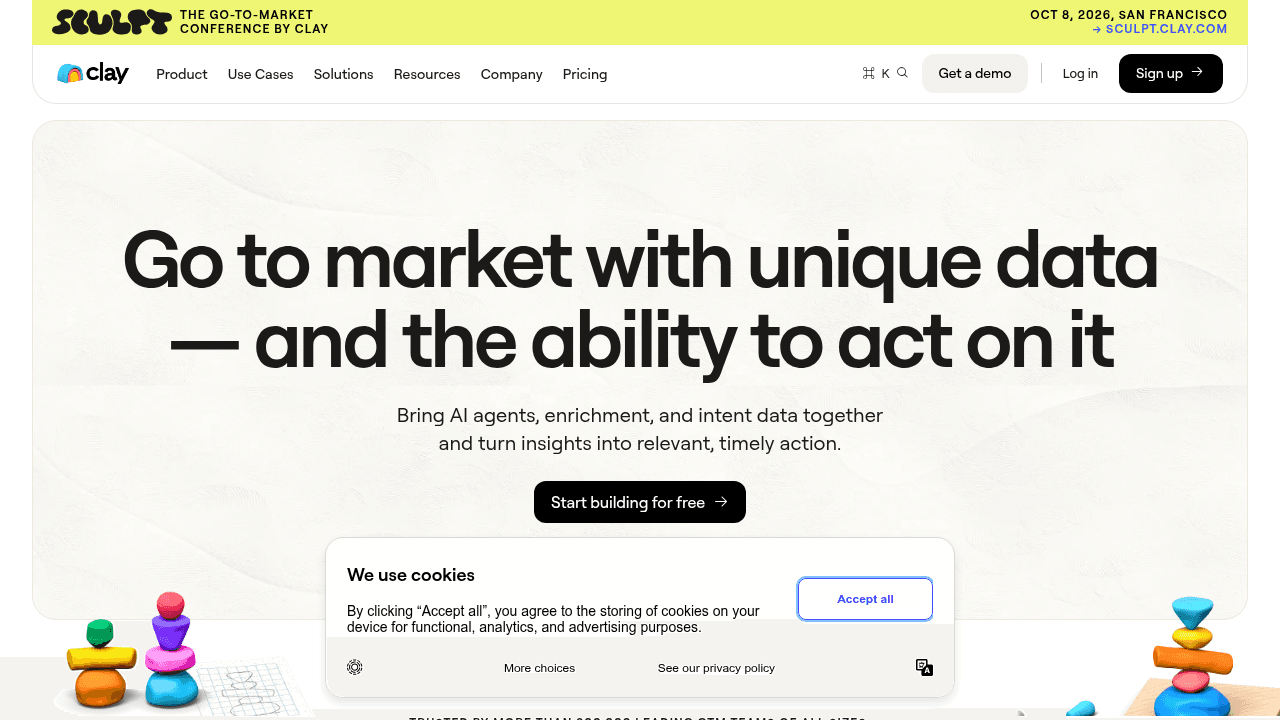 clay website