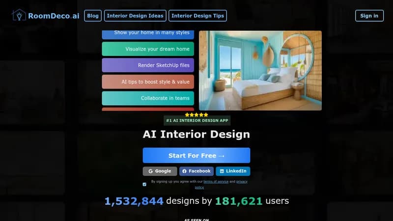 roomdeco ai website