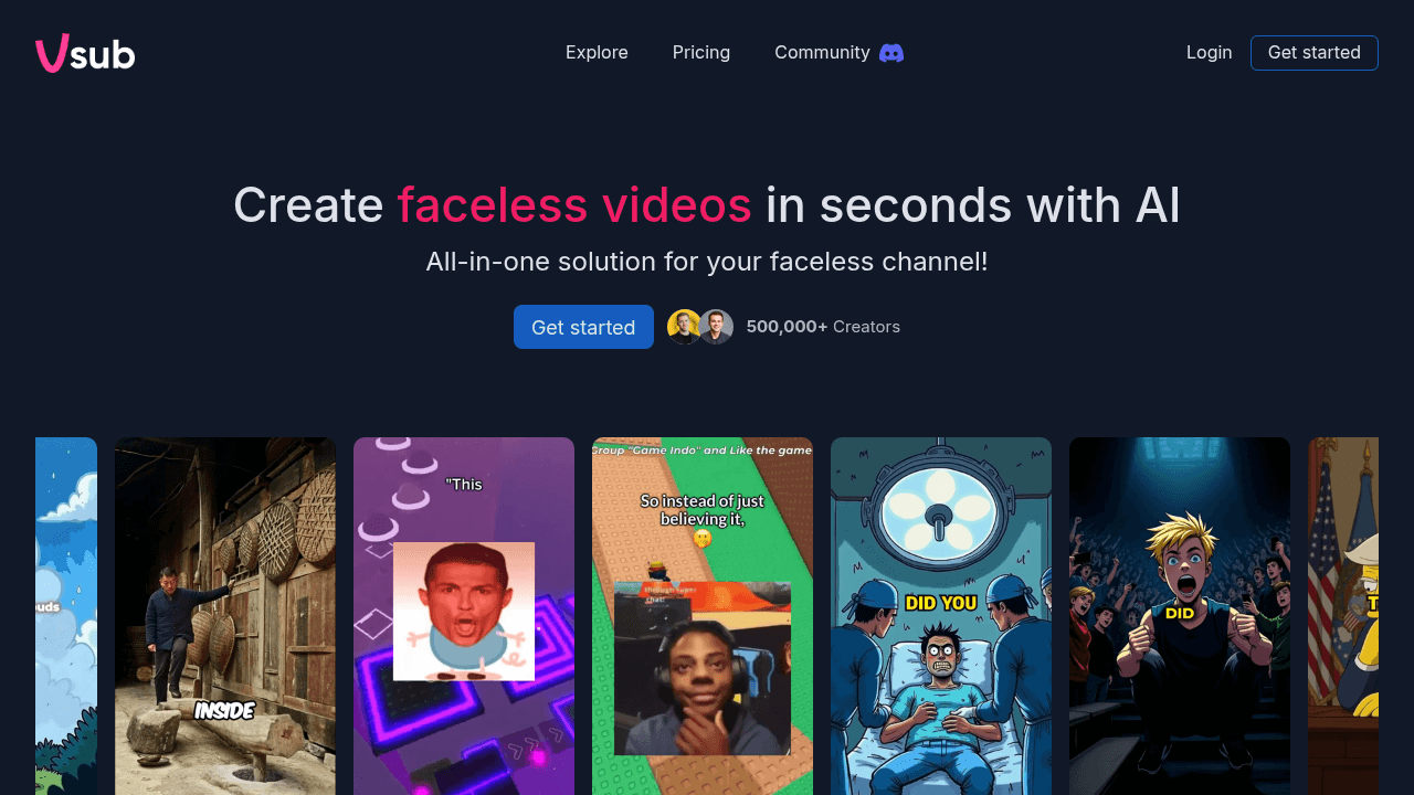 vsub website