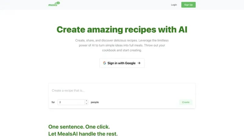 MealsAI screenshot