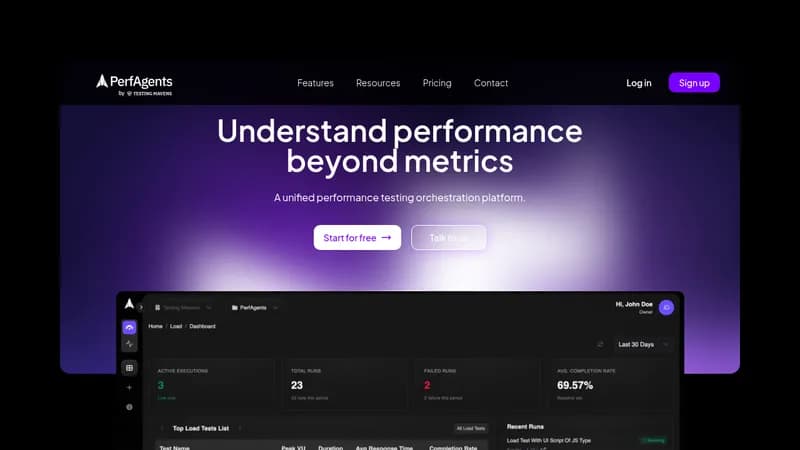 perfagents website