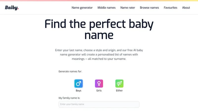 baiby website