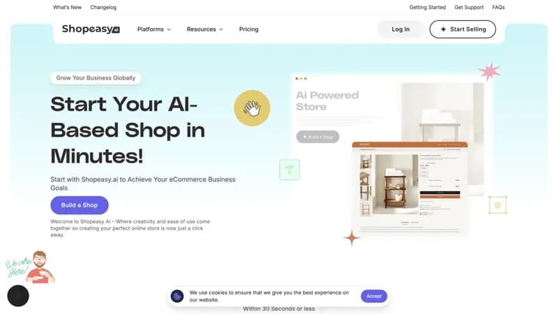 Shopeasy AI screenshot