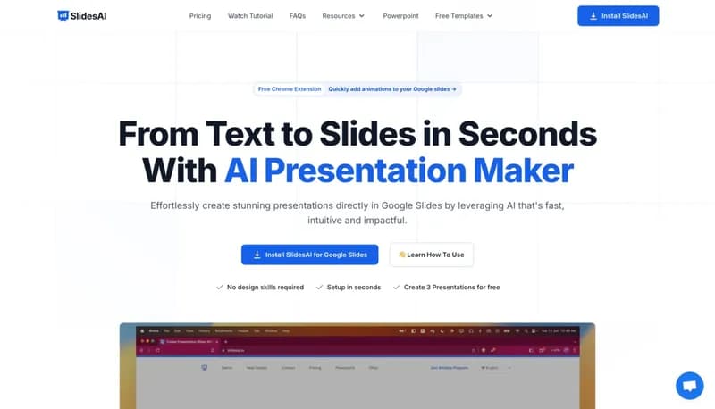 SlidesAI screenshot
