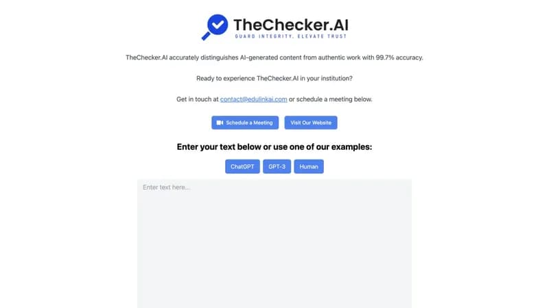 The Checker AI screenshot
