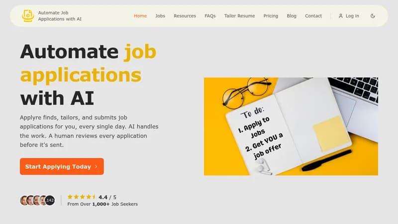 applyre website