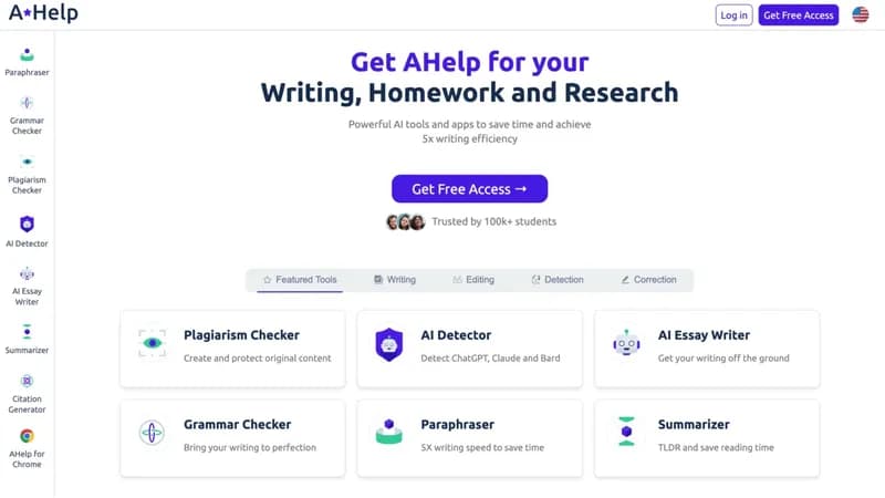 AHelp screenshot