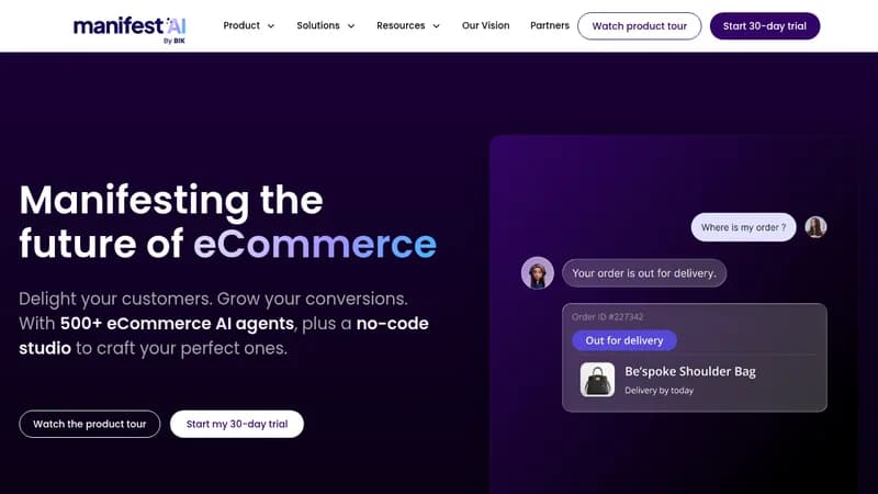 manifest ai website