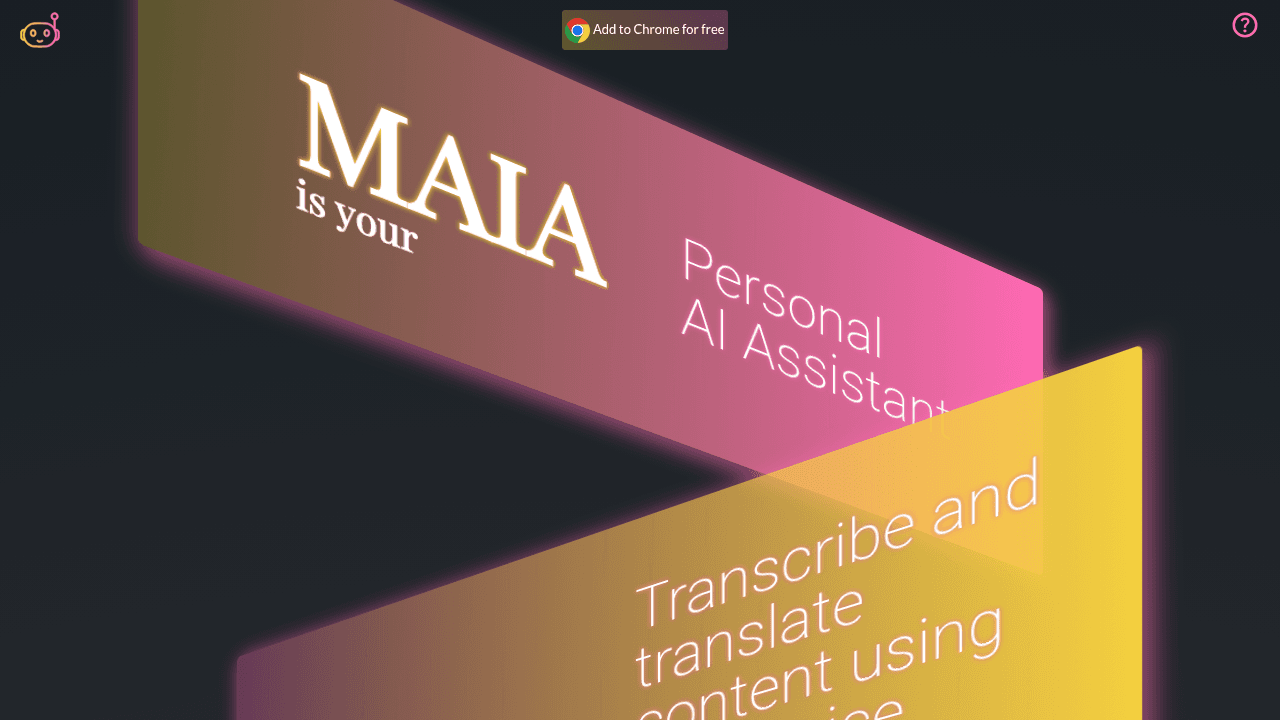 maia website