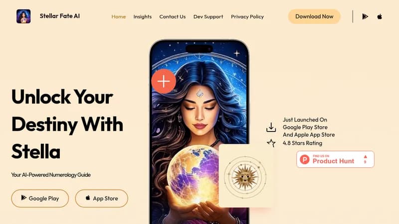 stellar fate ai website