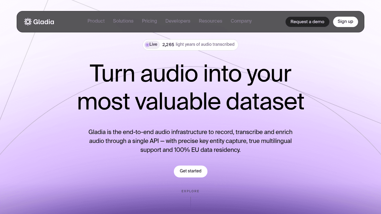 gladia website