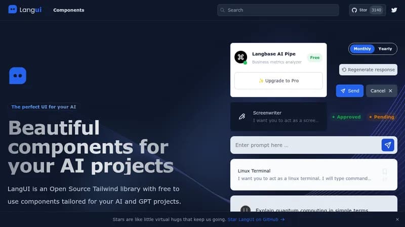 langui website