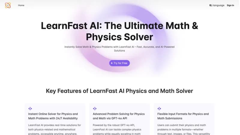 LearnFast AI screenshot
