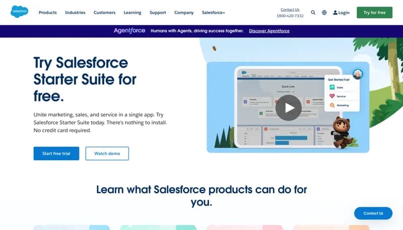 Salesforce screenshot