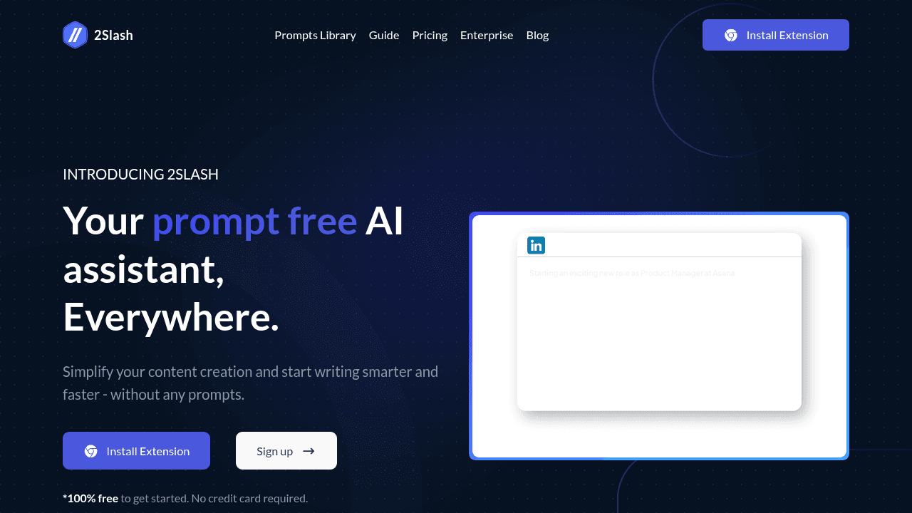 2slash website