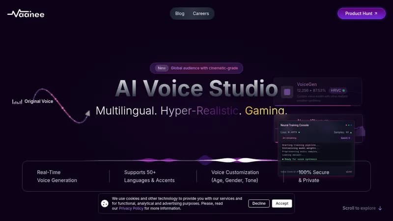 vaanee ai website