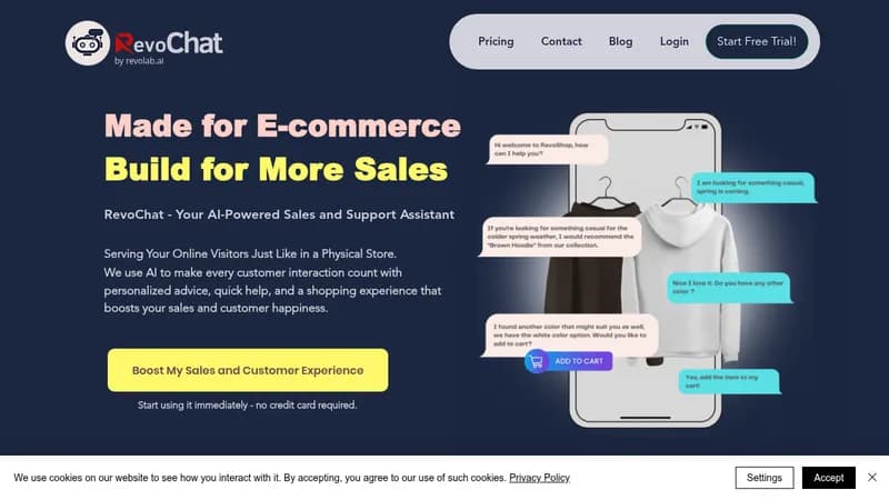 revochat website