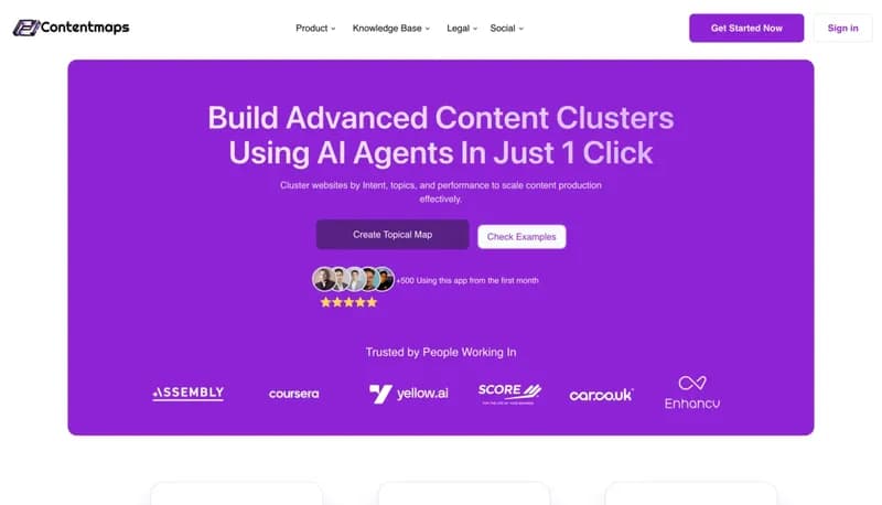 Contentmaps AI screenshot
