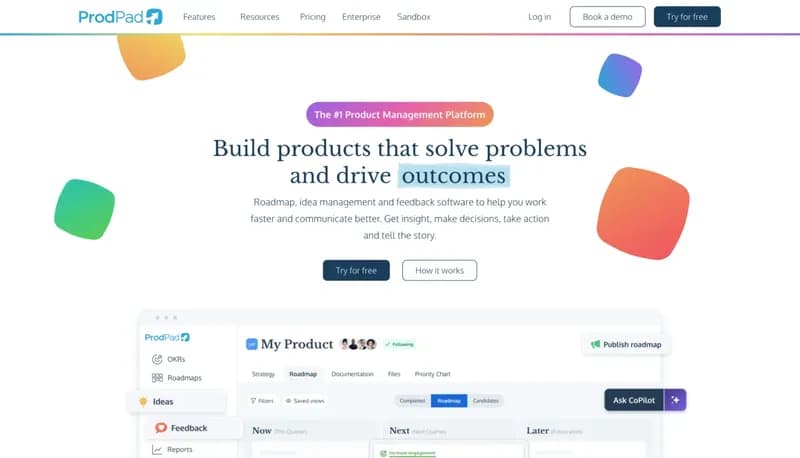 ProdPad screenshot