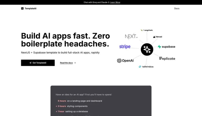 TemplateAI screenshot