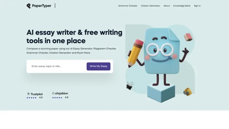 PaperTyper screenshot