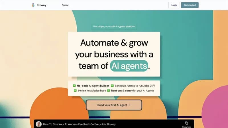 Bizway screenshot