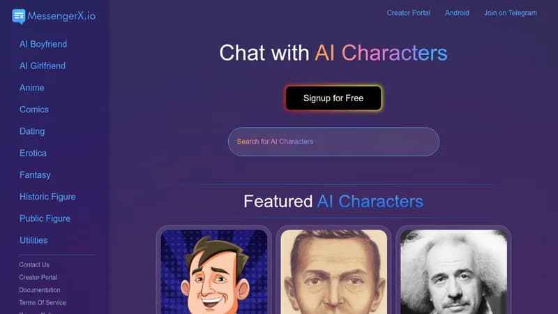 messengerx website