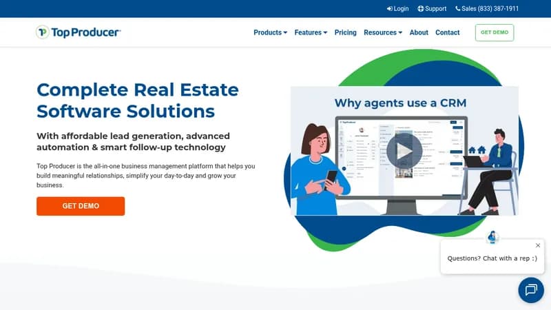 top producer website