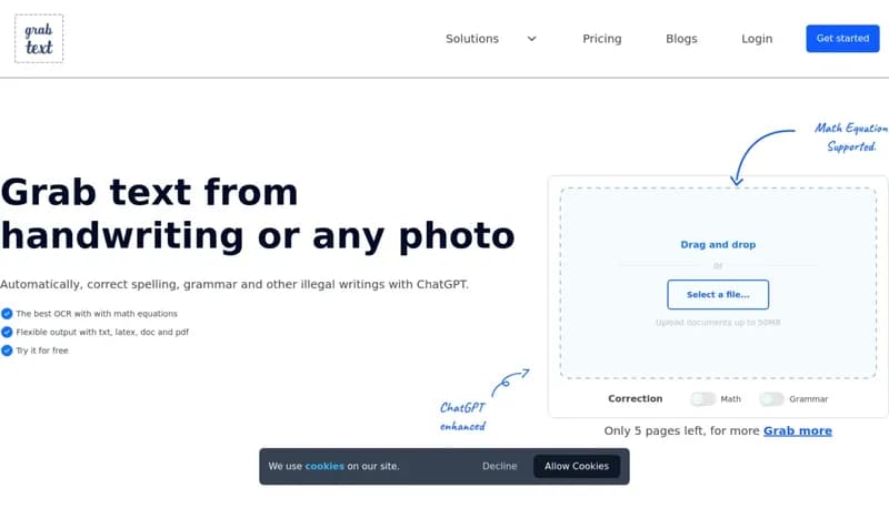 GrabText screenshot