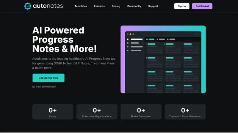 AutoNotes screenshot