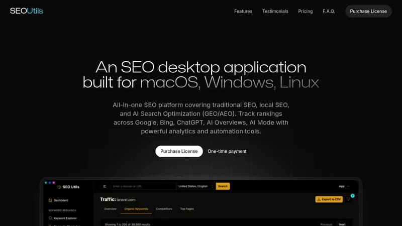 seo utils website