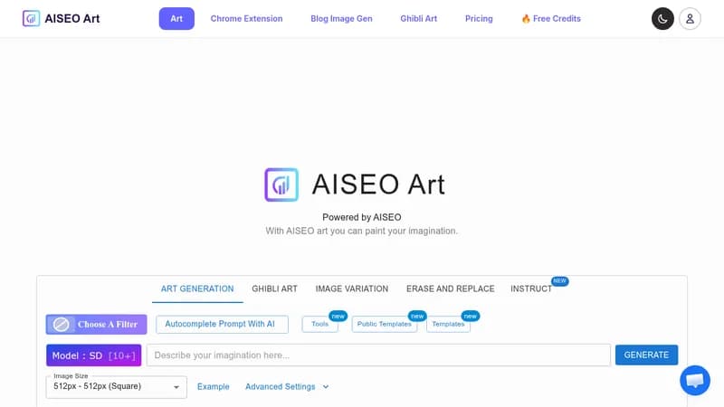 aiseo art website