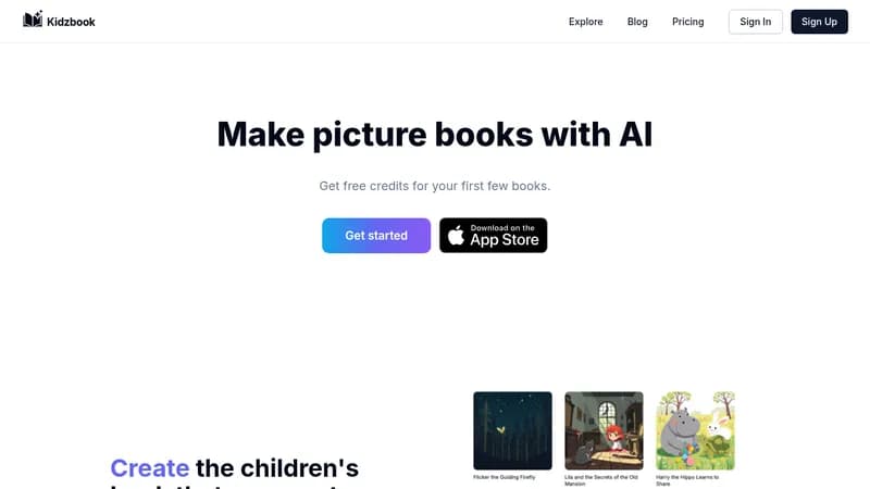 kidzbook website