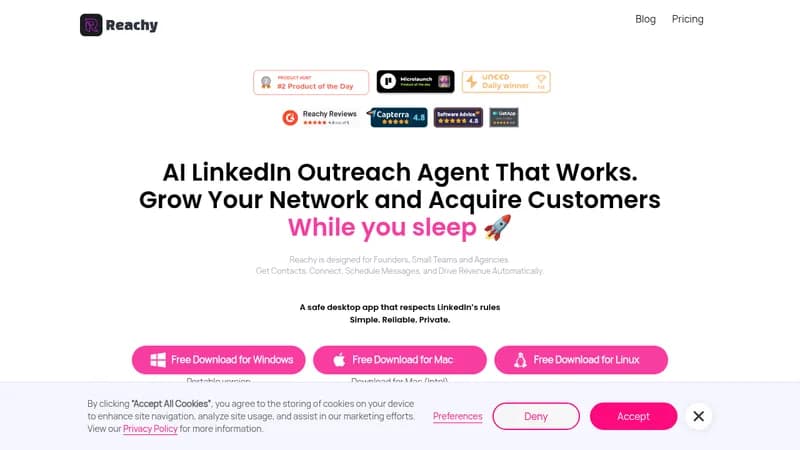 reachy website