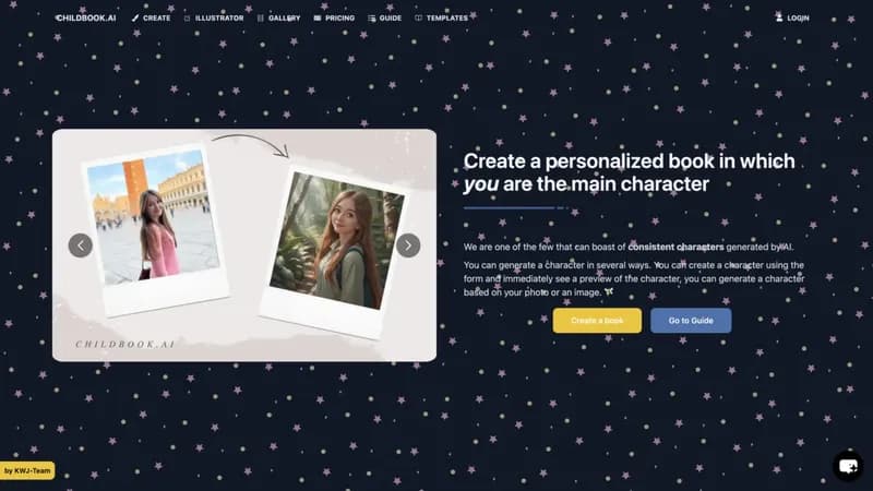 Childbook.ai screenshot