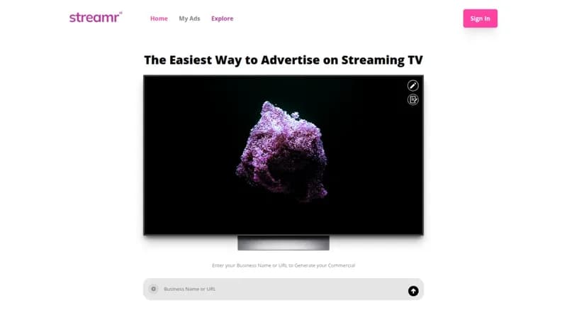 Streamr.ai screenshot