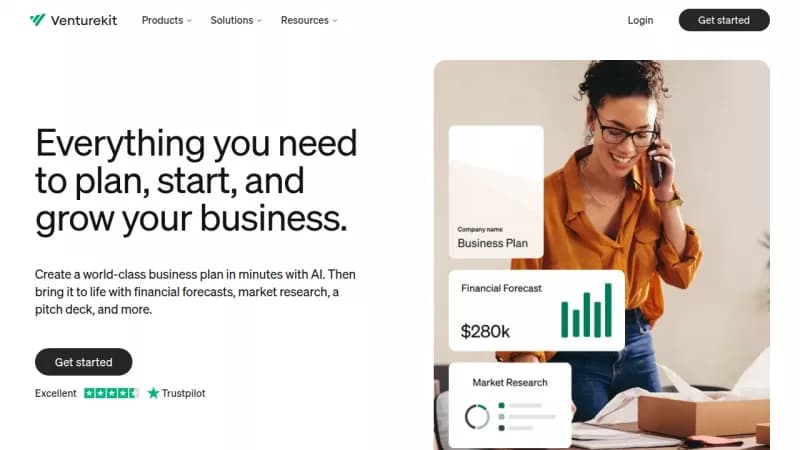 Venturekit screenshot