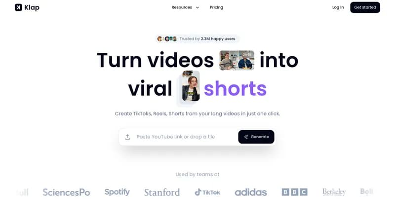 klap website