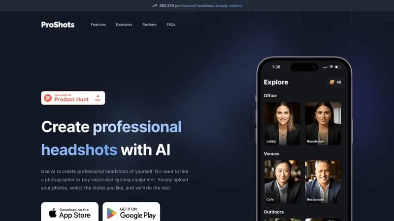 ProShots screenshot