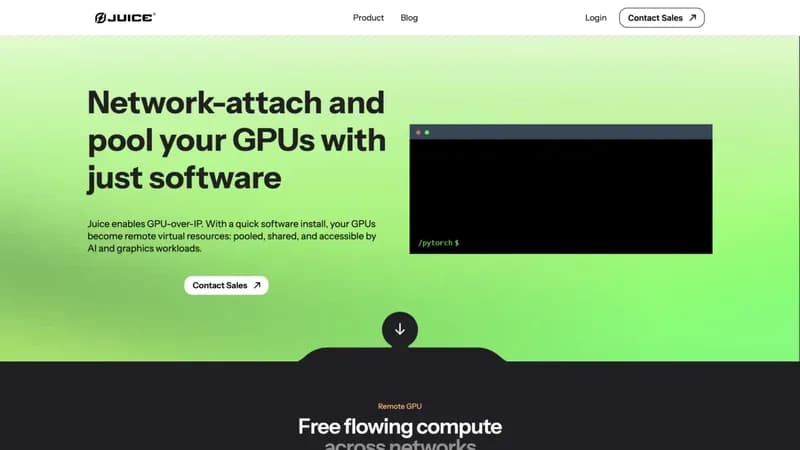 Juice - GPU over IP screenshot