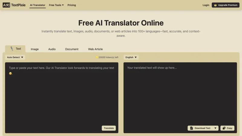 TextPixie screenshot
