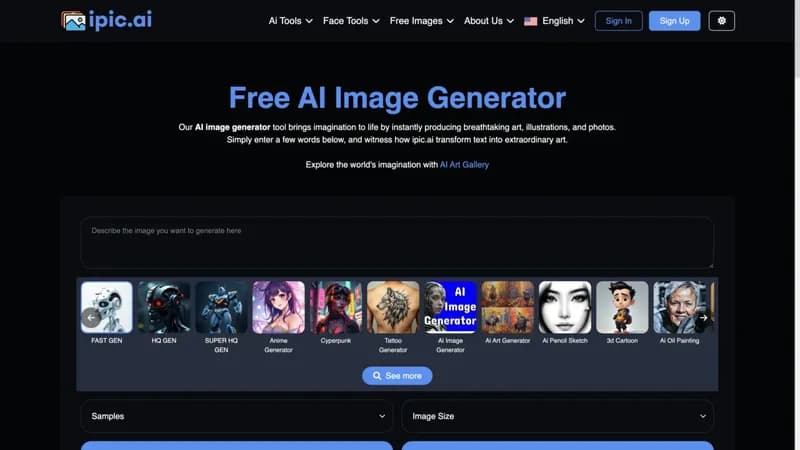 iPic.ai screenshot