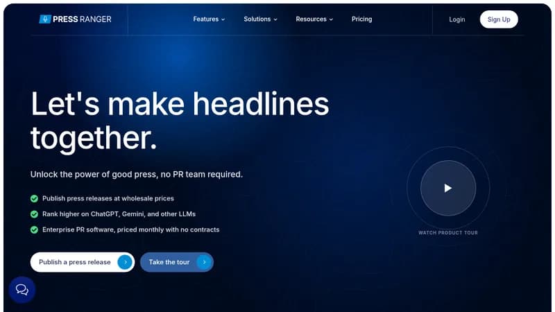 press ranger website